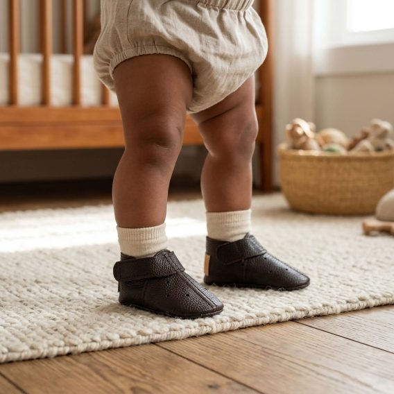 Handmade Dark Brown Leather Baby Shoes, Koyu Kahverengi Deri Bebek Ayakkabısı, Zapatos de bebé cuero marrón, Dunkelbraune Baby-Lederschuhe, Chaussures bébé cuir marron, Scarpine neonato pelle marrone, Donkerbruine leren babyschoentjes, 深棕色真皮婴儿鞋, ダークブラウン レザー ベビーシューズ, डार्क ब्राउन लेदर बेबी जूते, حذاء طفل جلدي بني داكن, Sapatinho de couro marrom escuro, 다크 브라운 가죽 아기 신발