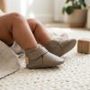 Handmade Stone Color Leather Baby Shoes, Taş Rengi Deri Bebek Ayakkabısı, Zapatos de bebé cuero color piedra, Steinfarbene Baby-Lederschuhe, Chaussures bébé cuir couleur pierre, Scarpine neonato pelle color pietra, Steenkleurige leren babyschoentjes, 石头色真皮婴儿鞋, ストーンカラー レザー ベビーシューズ, स्टोन कलर लेदर बेबी जूते, حذاء طفل جلدي لون حجر, Sapatinho de couro cor pedra, 스톤 컬러 가죽 아기 신발
