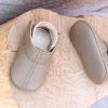 Handmade Stone Color Leather Baby Shoes, Taş Rengi Deri Bebek Ayakkabısı, Zapatos de bebé cuero color piedra, Steinfarbene Baby-Lederschuhe, Chaussures bébé cuir couleur pierre, Scarpine neonato pelle color pietra, Steenkleurige leren babyschoentjes, 石头色真皮婴儿鞋, ストーンカラー レザー ベビーシューズ, स्टोन कलर लेदर बेबी जूते, حذاء طفل جلدي لون حجر, Sapatinho de couro cor pedra, 스톤 컬러 가죽 아기 신발